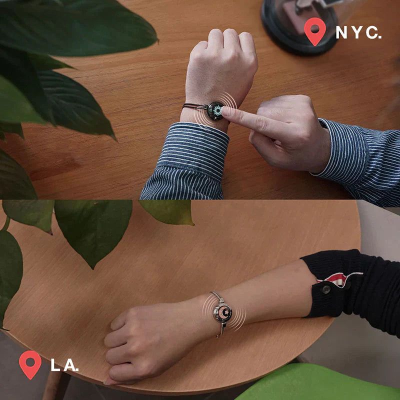 Moon Touch Single Bracelet with Snake Chain