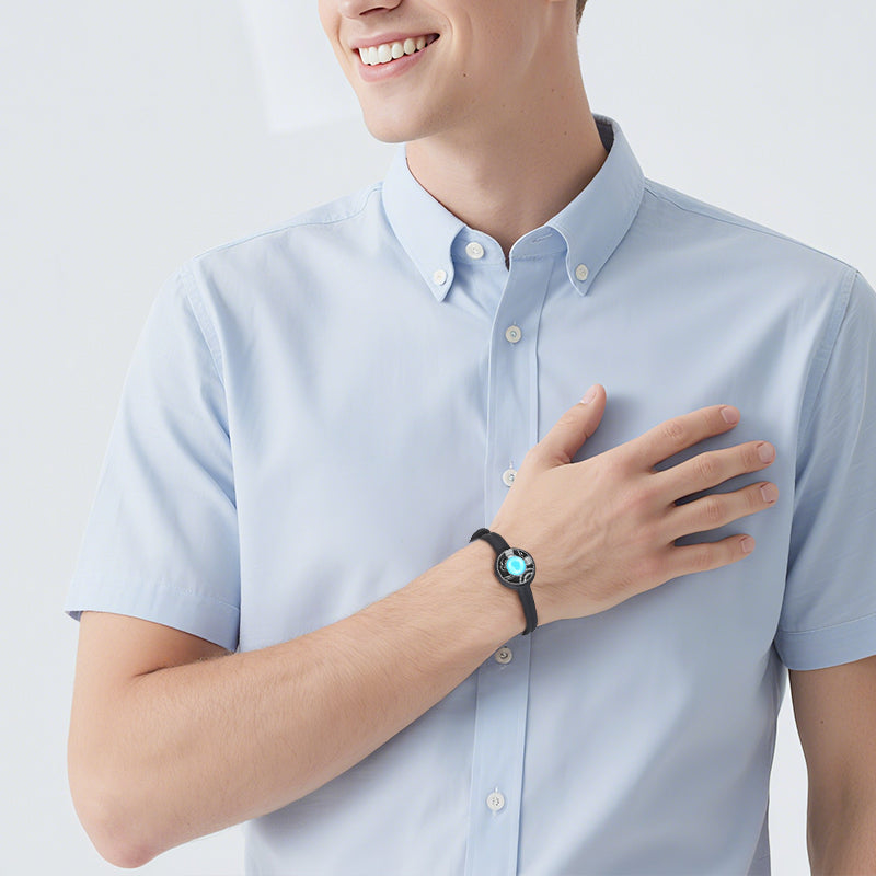 Candy Original & Wave Touch Bracelets (Black+Pink)