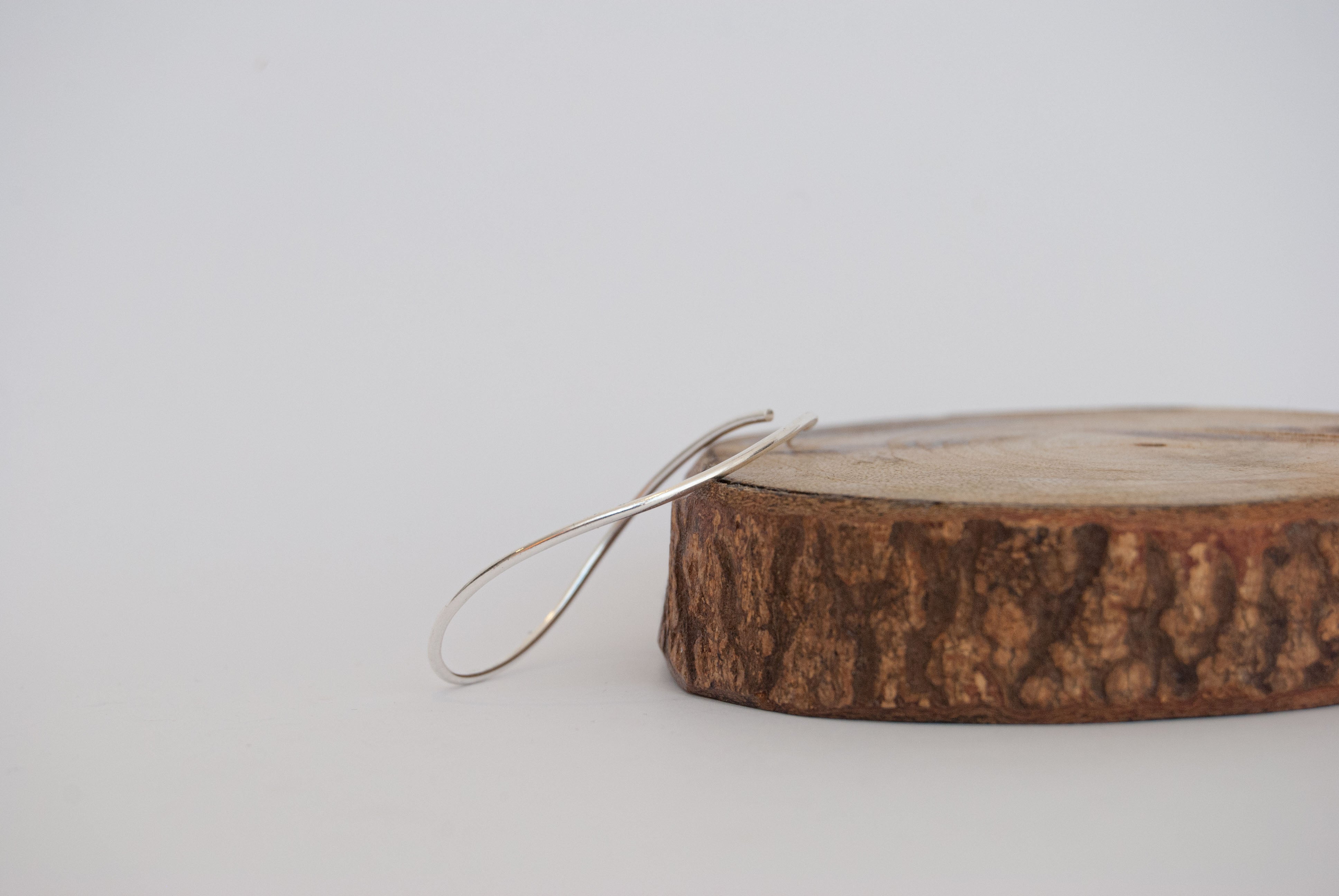 Curved Hoop Earrings