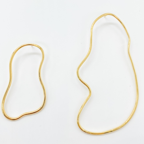 Asymmetric Alice Earrings