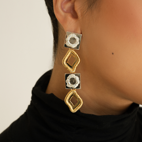 Long Duality Earring