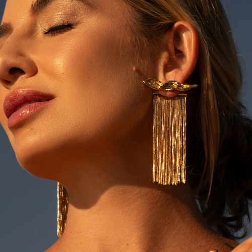 Aurora Fringe Earrings