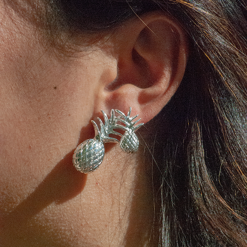 Small Pineapple Earrings