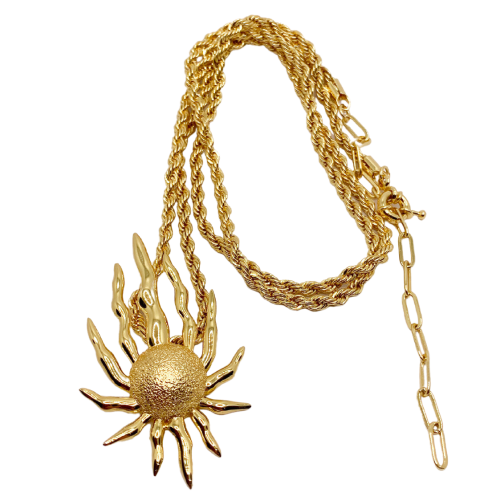 Long Solar Necklace