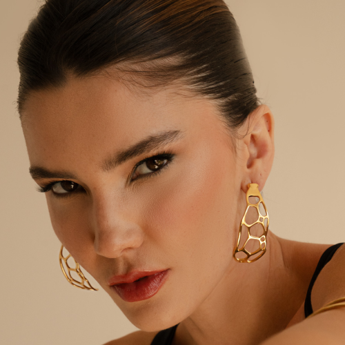 Large Reflection Earrings