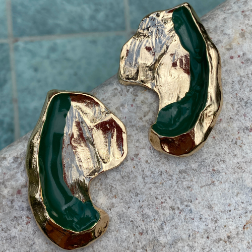 Large Cascading Earrings