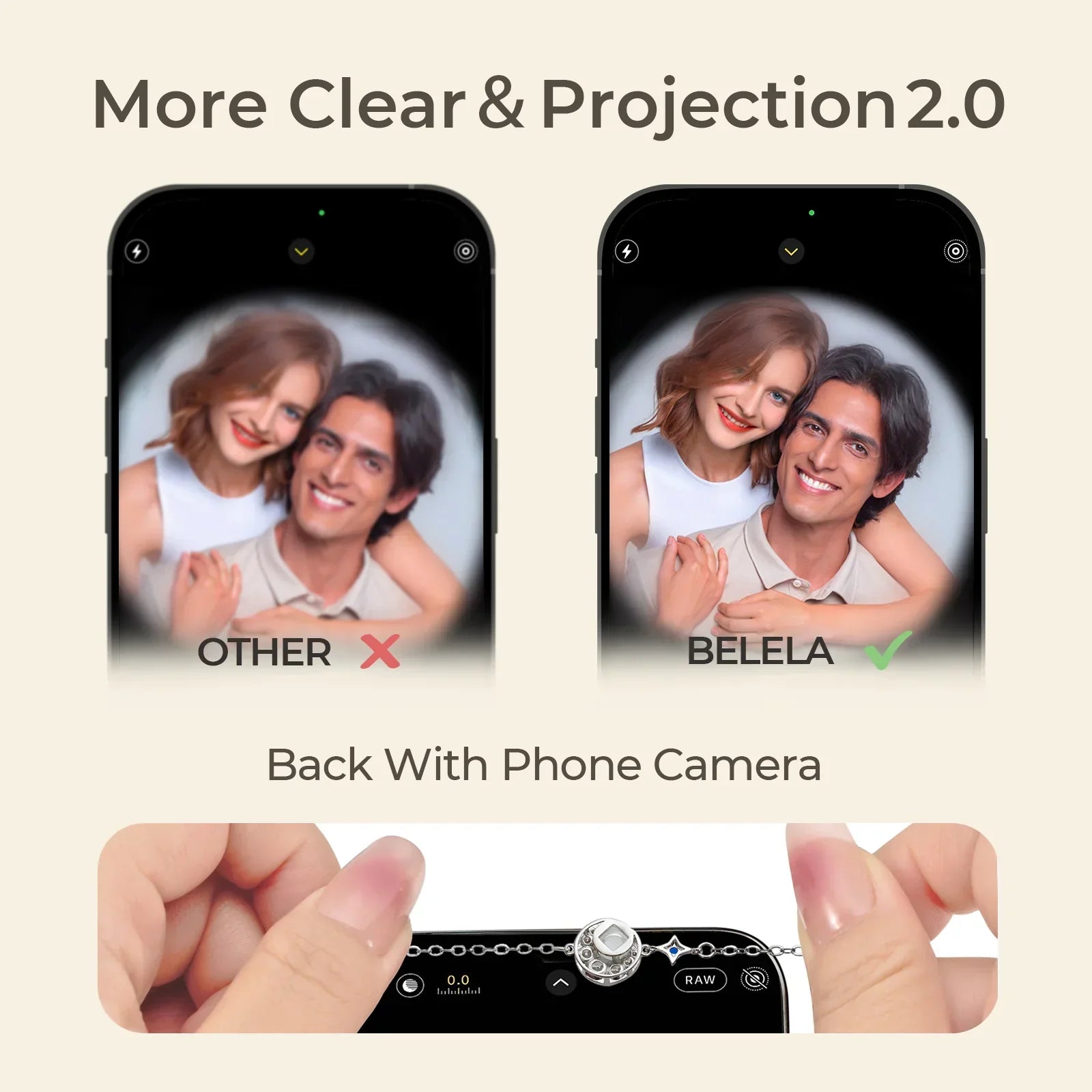 Starry Sky 925 Silver Photo Bracelet