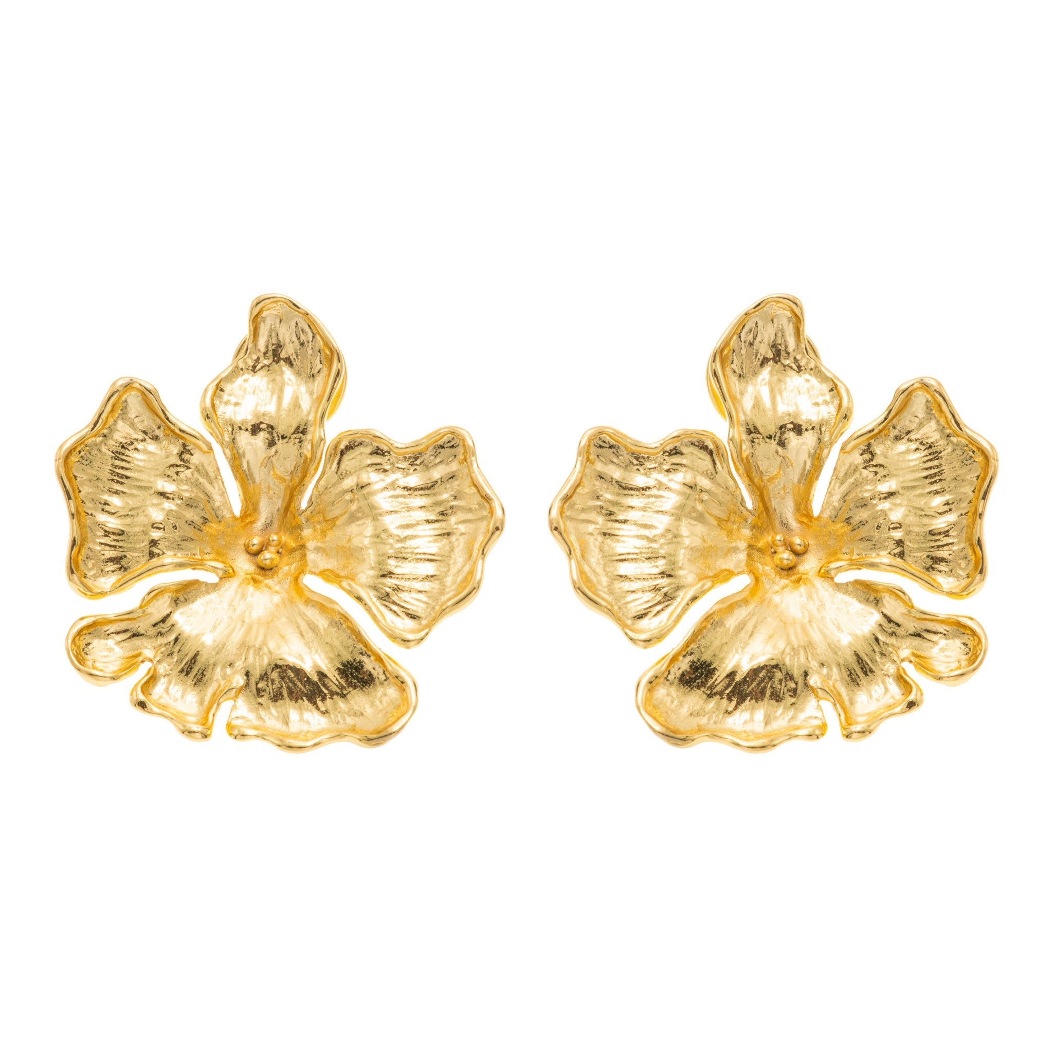 Large Desert Rose Earrings