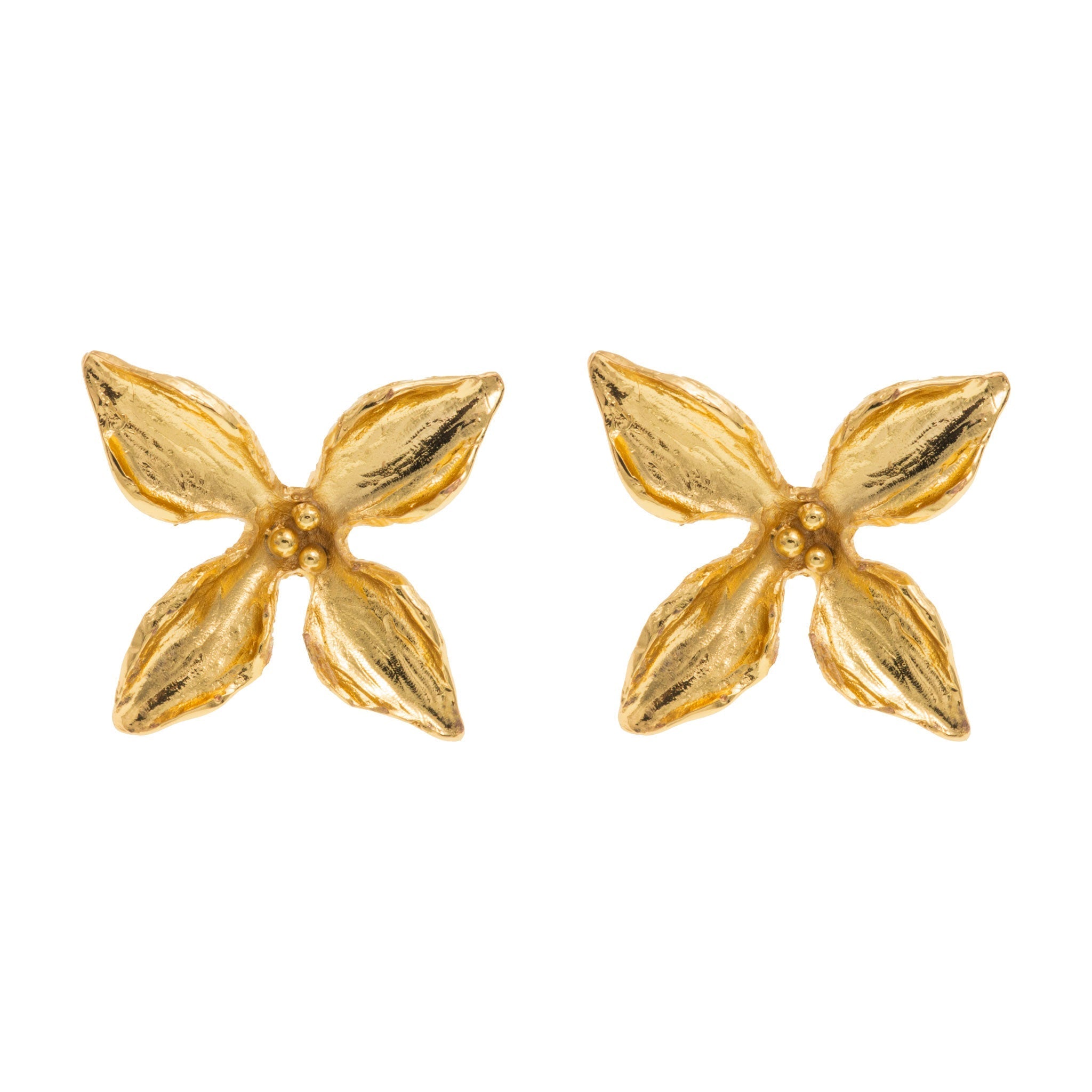 Small Desert Rose Earrings
