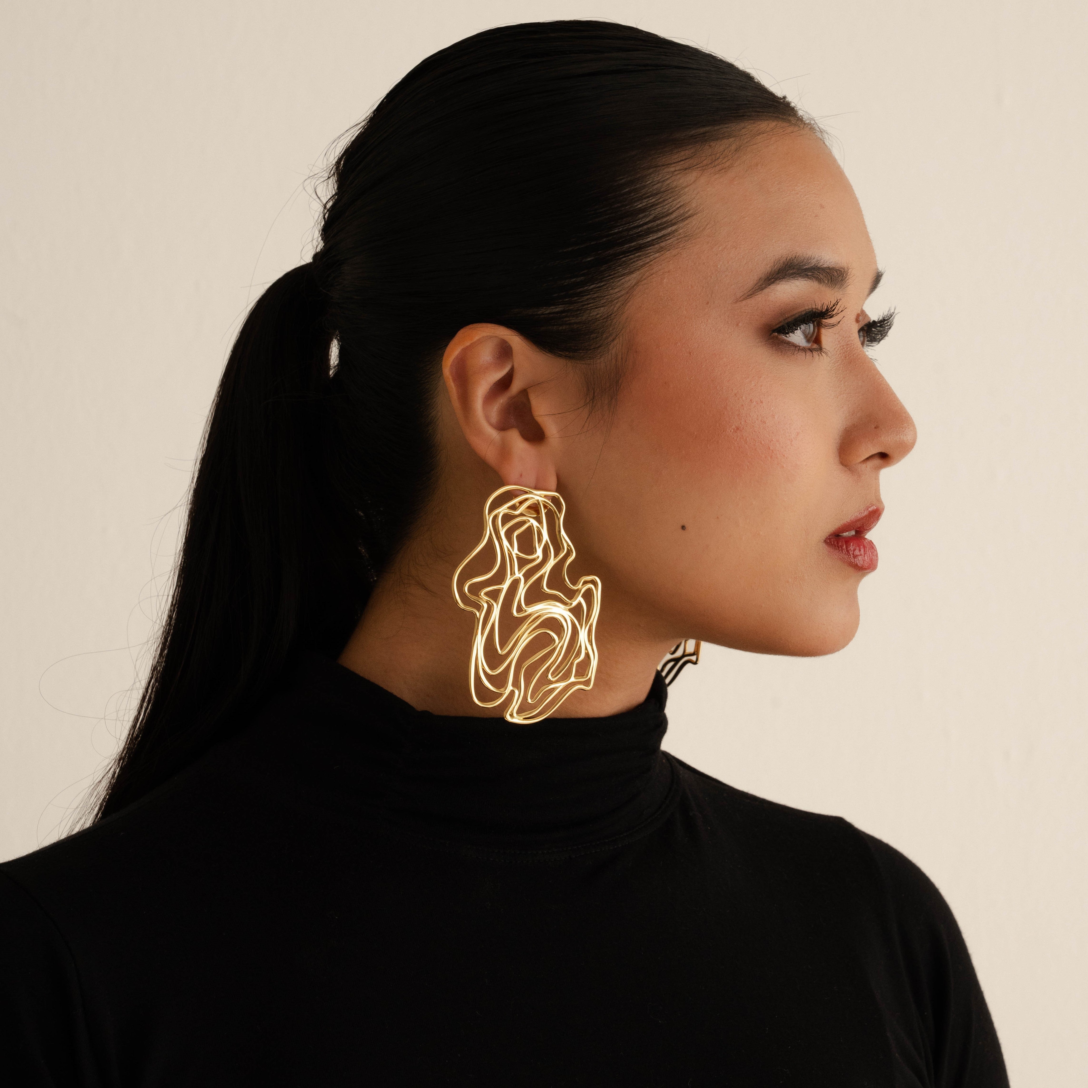 Grande Cocoon Earrings