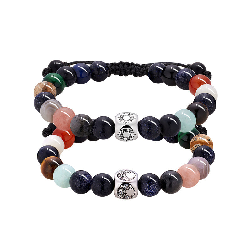 Planet Universe Stones Beaded Bracelets