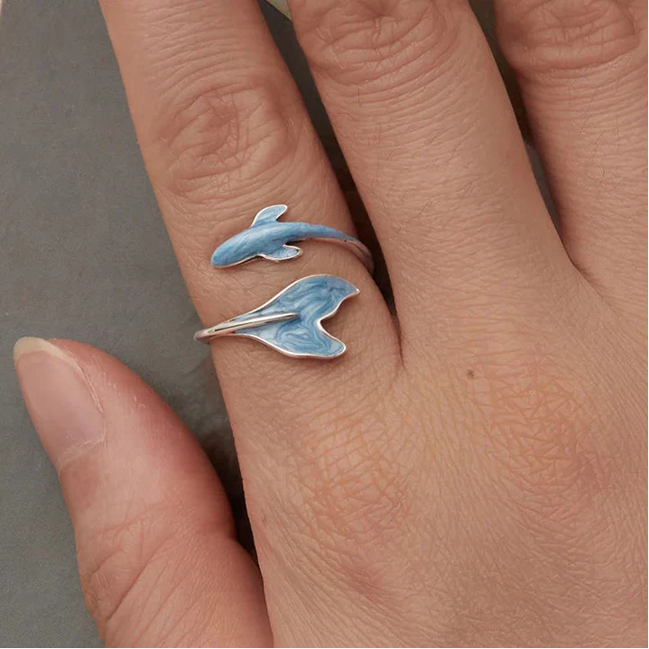 Blue Guppy Ring