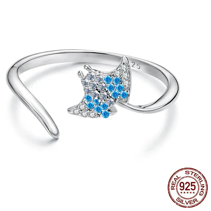 Marine Manta Ring