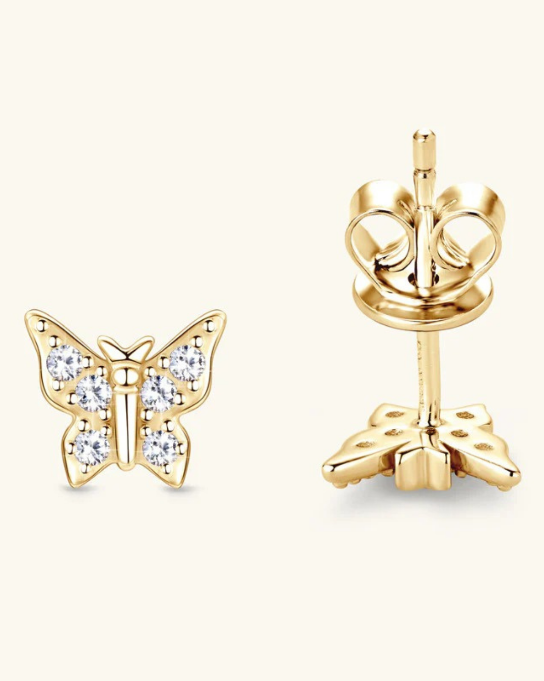 Auréa Butterfly Brincos Femininos | Semi-Jóias em Prata 925 Serenyah