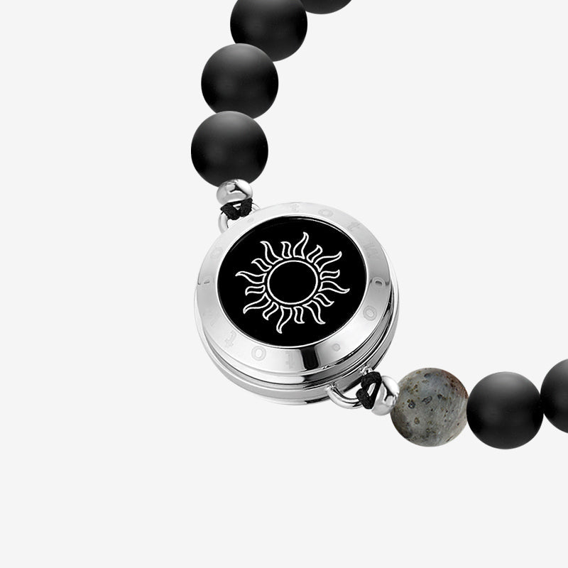 Sun&Moon Energy Touch Bracelets with 13 Types of Natural Beads