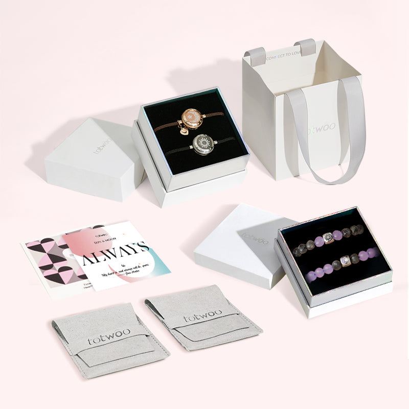 Sun & Moon Touch Milan Rope with Natural Jade Bracelets Set