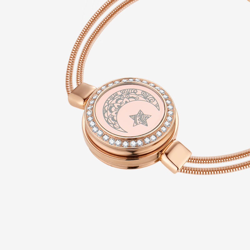 Sun & Moon Touch Bracelets (Snake Chain + Braided Cord)