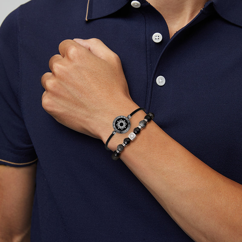 Sun&Moon Celestial Bond Beaded Bracelets