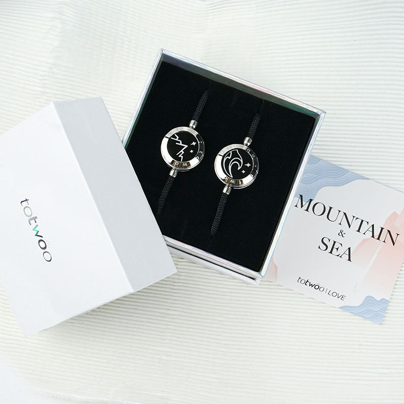 Totwoo Mountain&Sea Touch Bracelets Set