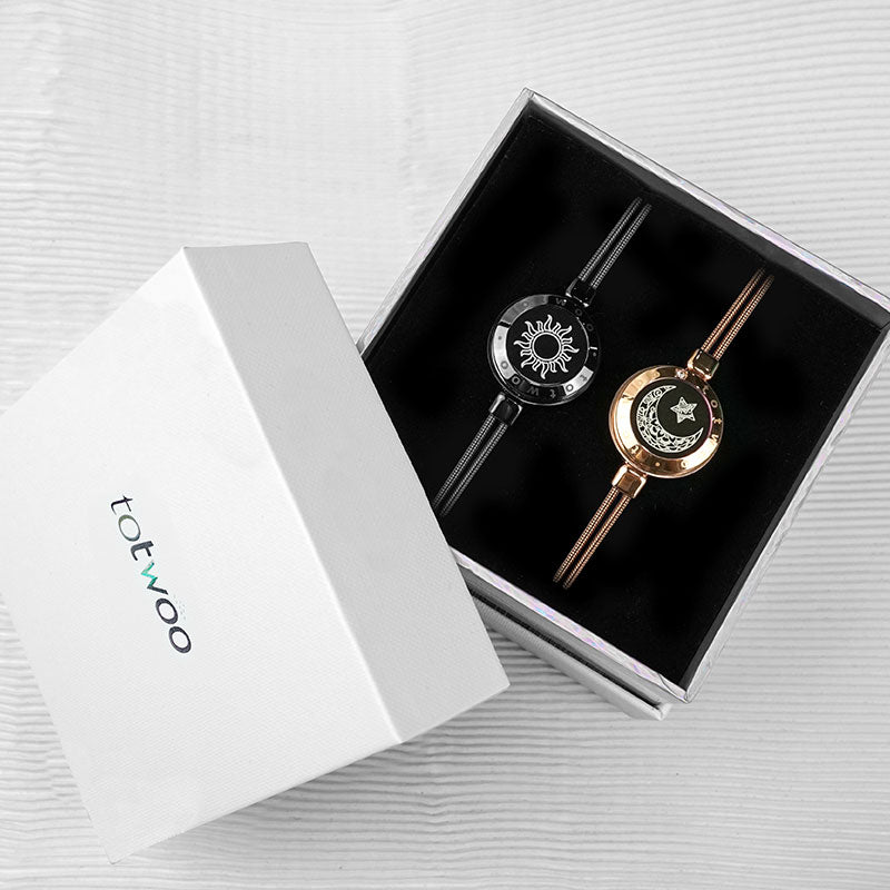 Totwoo Sun&Moon Touch Bracelets Set