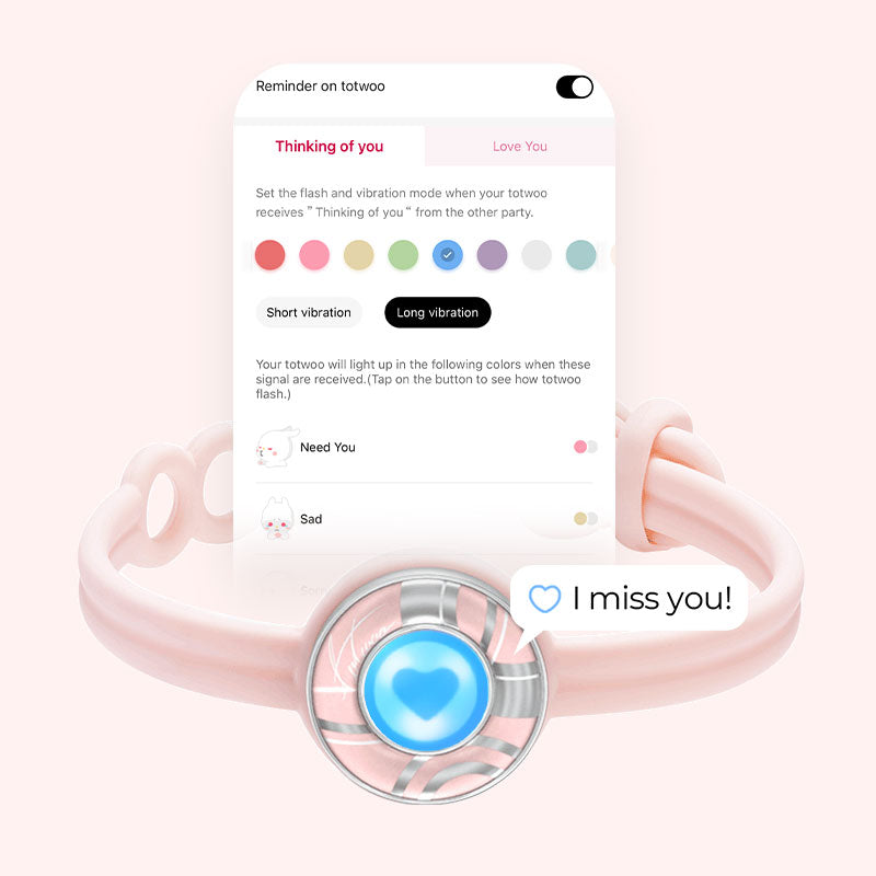 Candy Wave Touch Bracelet Single (Peach Blush)