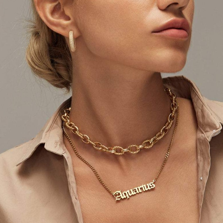 Astro Zodiac Necklace