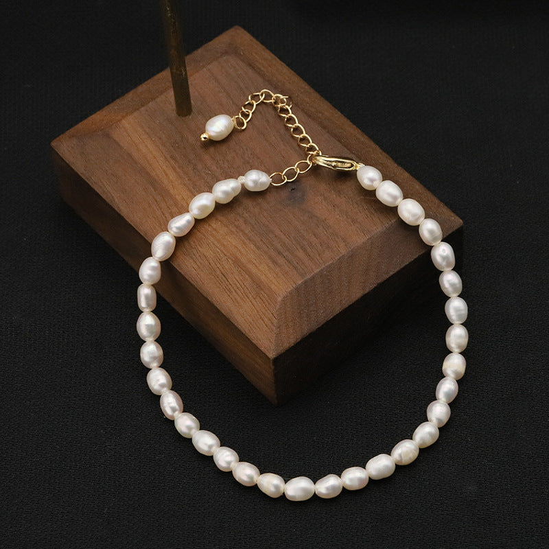 Liria Pearl Pulseiras com Pérolas Naturais e Pingente Serenyah