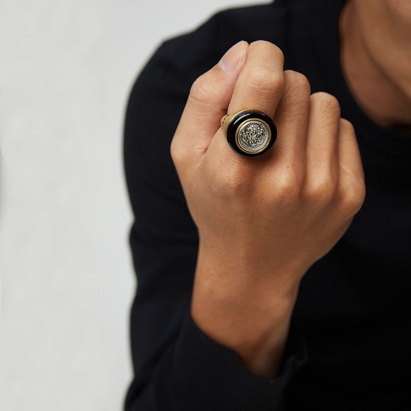 totwoo MEET Greek Coin Smart Ring (4 Styles)