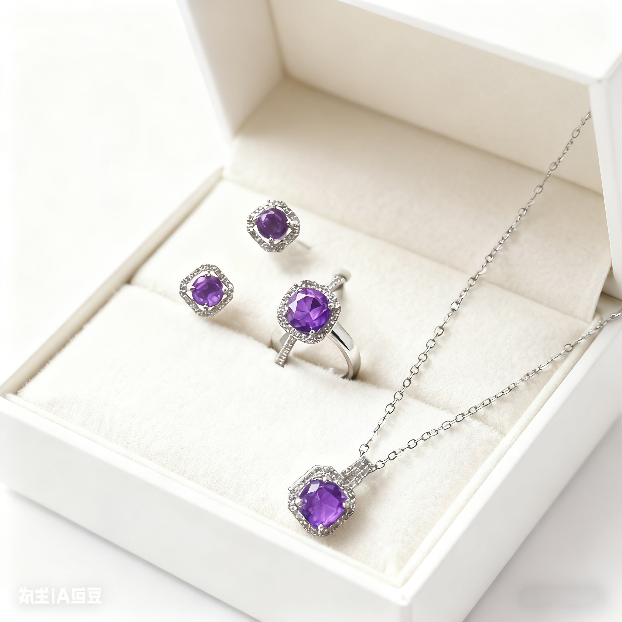 💎 Valén | 3pcs Elegant Moissanite Jewelry Set 💎