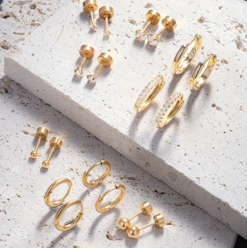 Colette Earring Set 10 Pairs