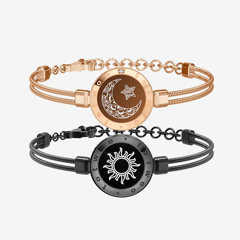 Totwoo Sun&Moon Touch Bracelets Set