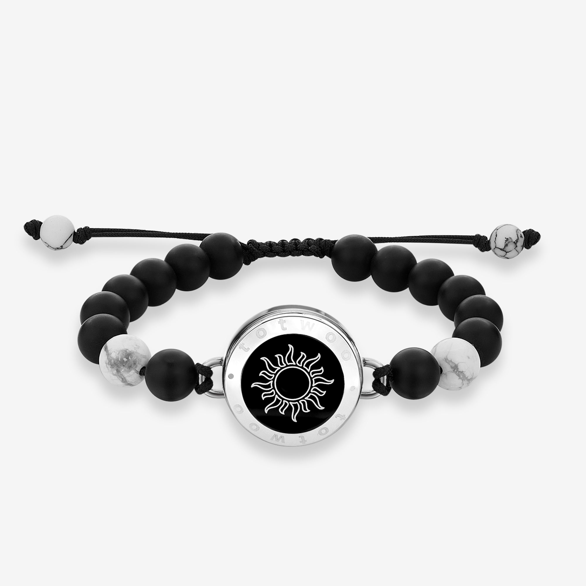 Sun&Moon Touch Bracelets with Matching Beads Single