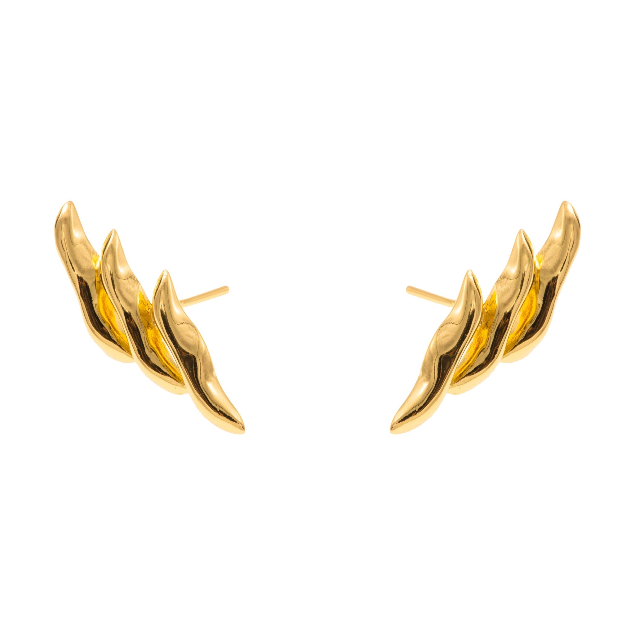 Triple Petra Earrings