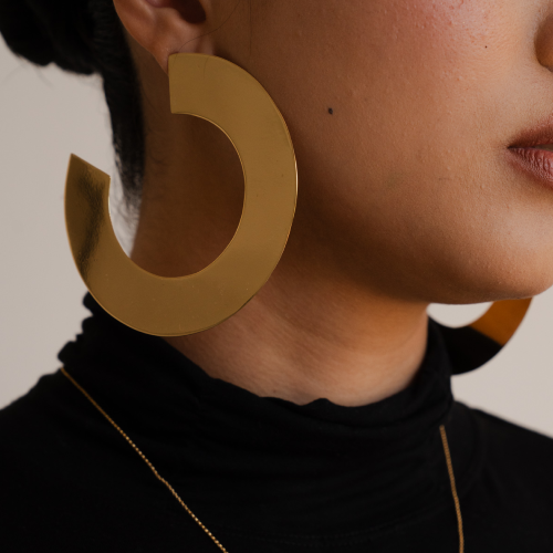 Cosmos Hoop Earrings