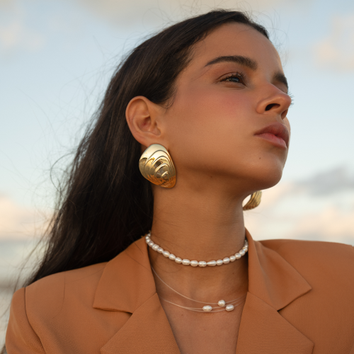 Oyster Earring