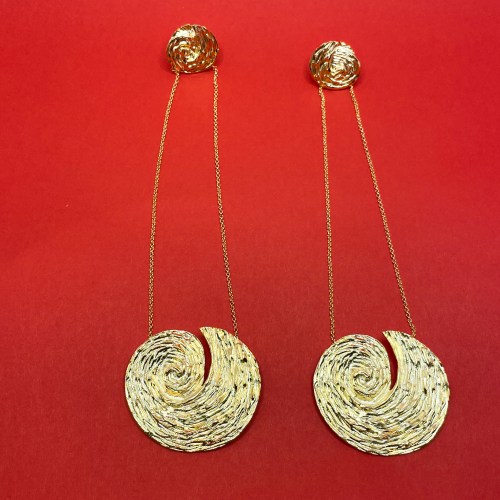 Movement Pendant Earrings