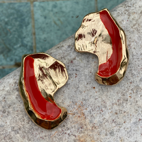 Large Cascading Earrings