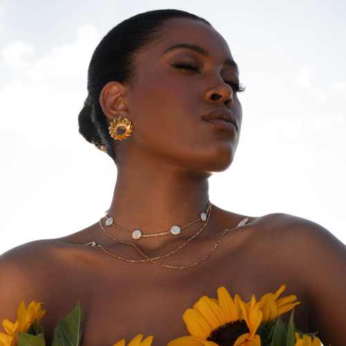 Sunflower Earrings