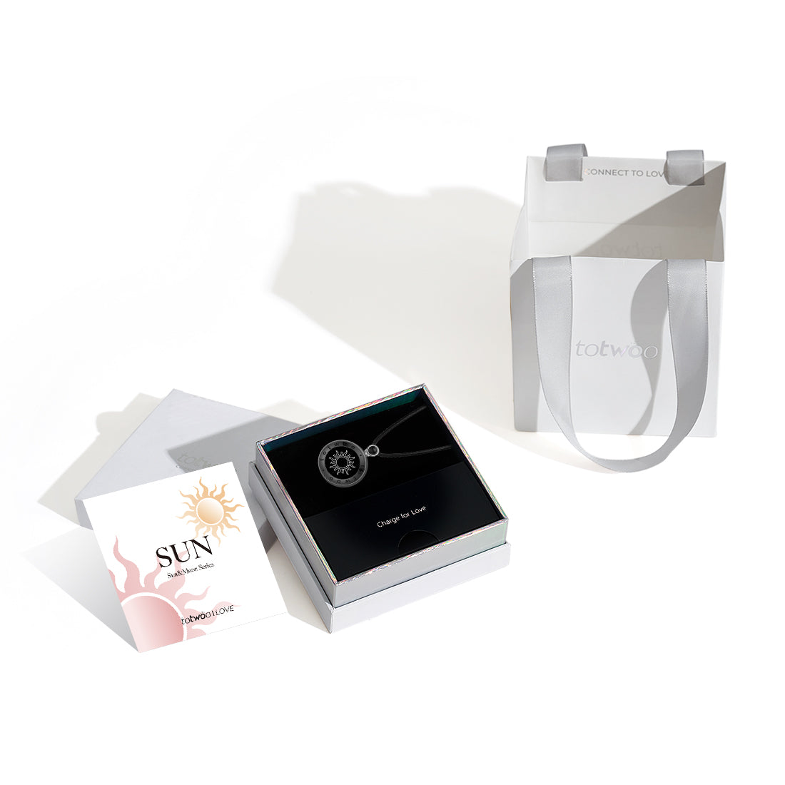 Sun Touch Necklace with Natural Agate