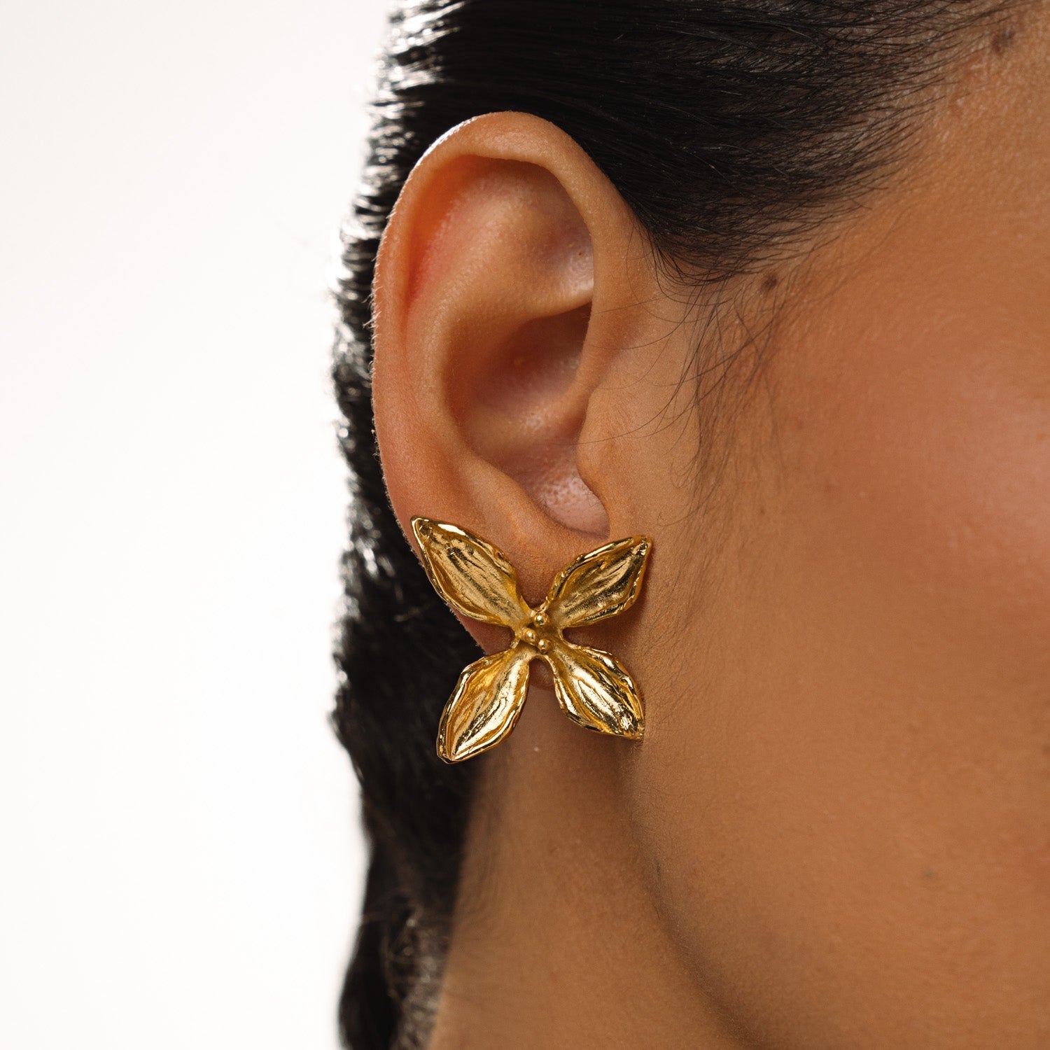 Small Desert Rose Earrings