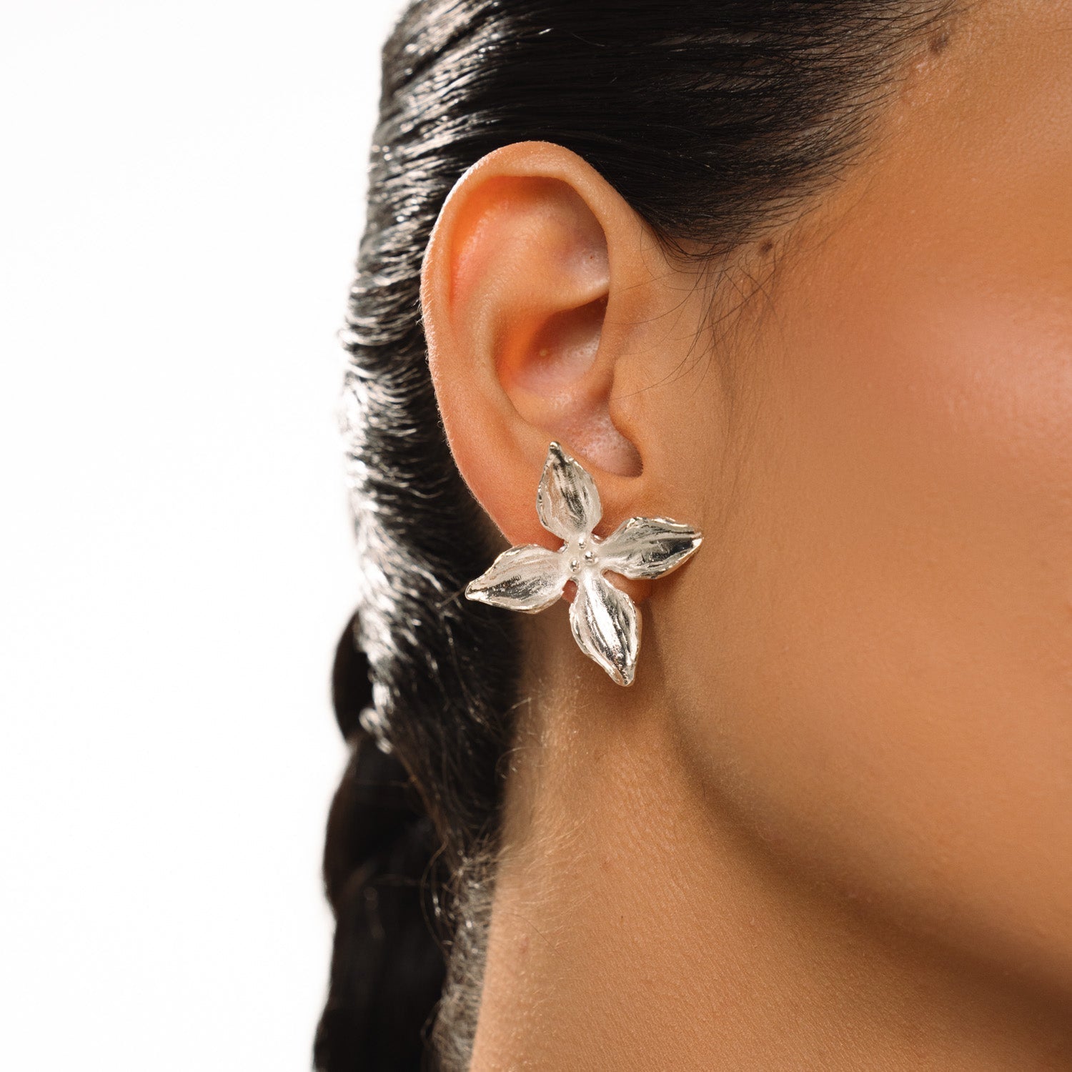 Small Desert Rose Earrings