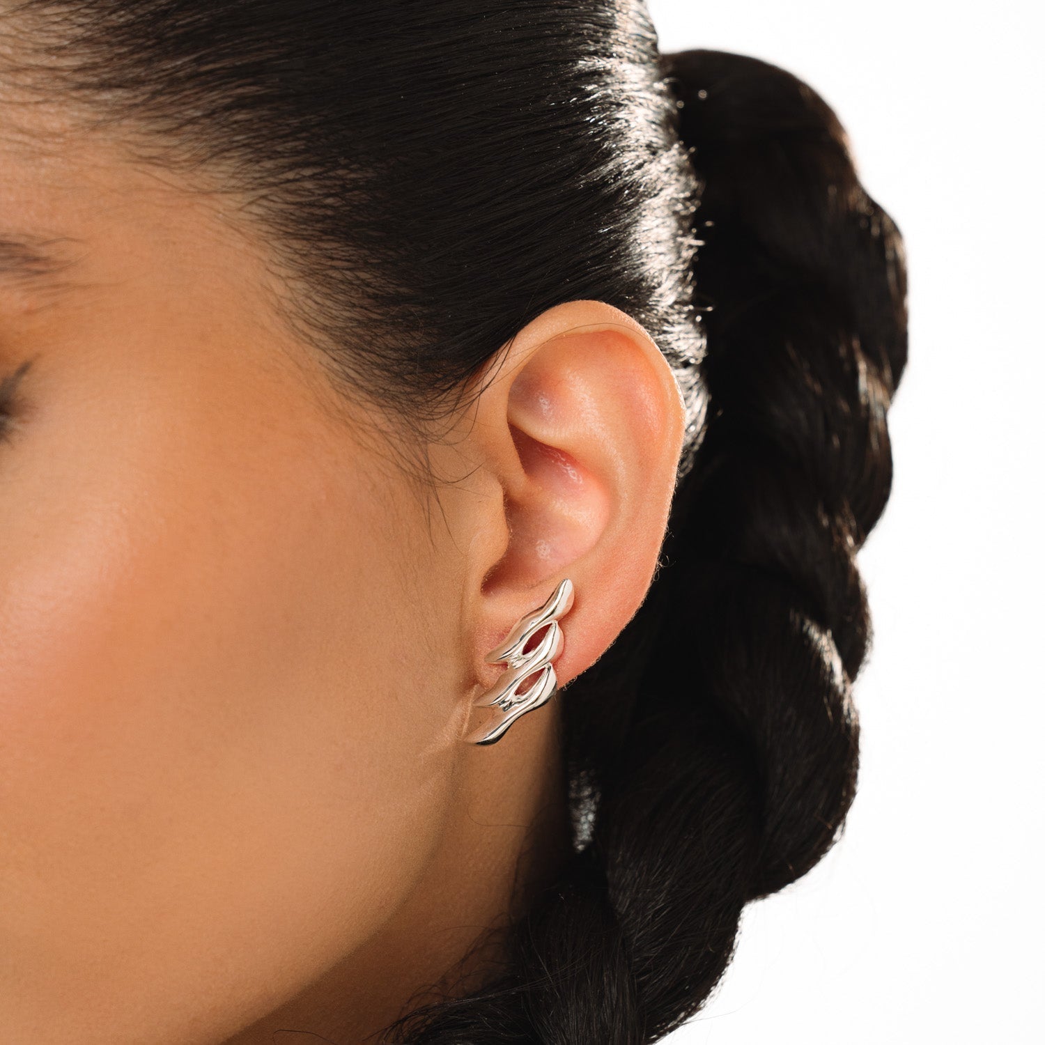 Triple Petra Earrings