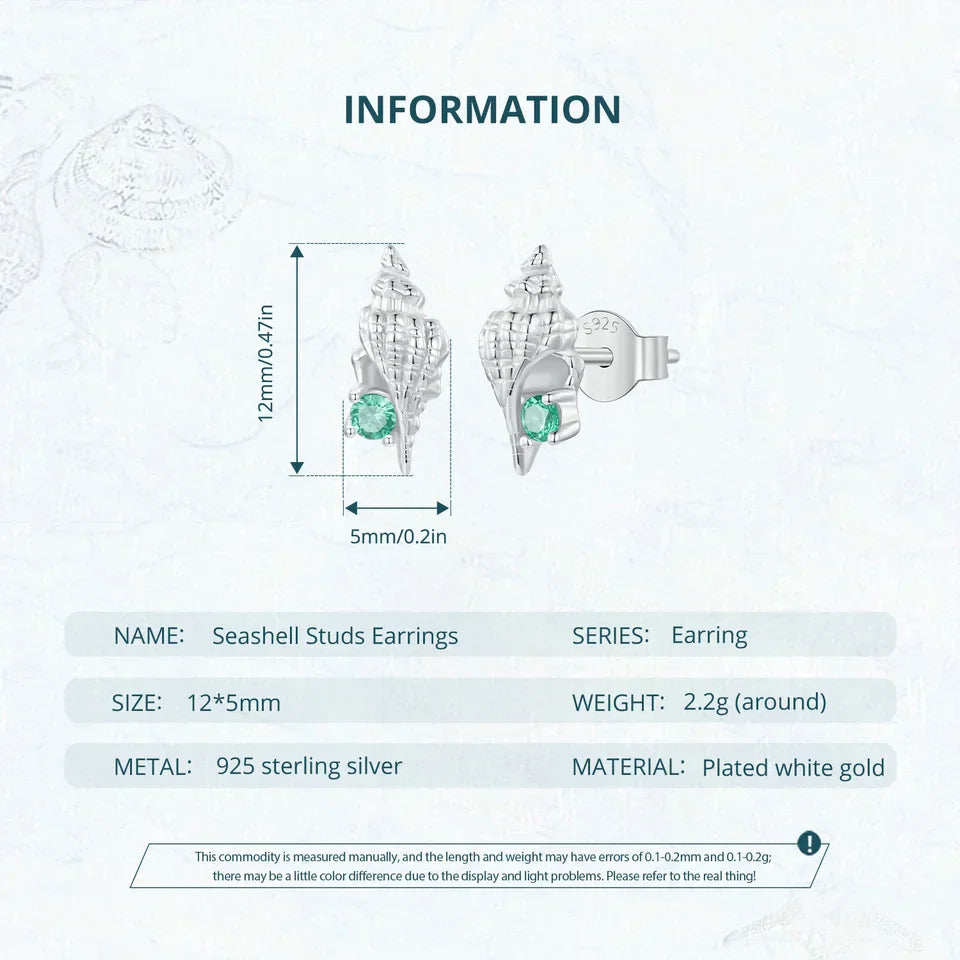 Ocean Shell Earrings