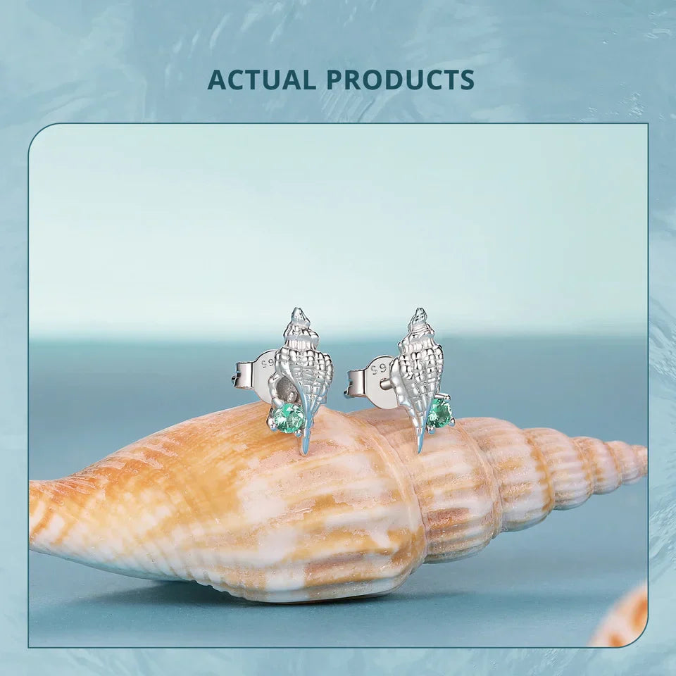 Ocean Shell Earrings