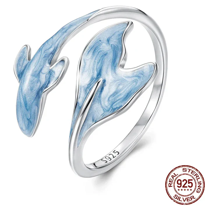 Blue Guppy Ring