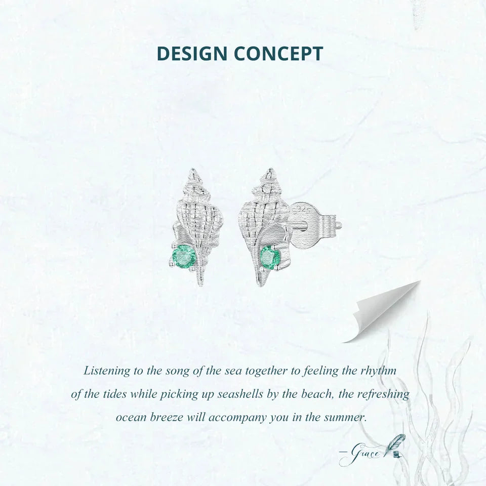 Ocean Shell Earrings