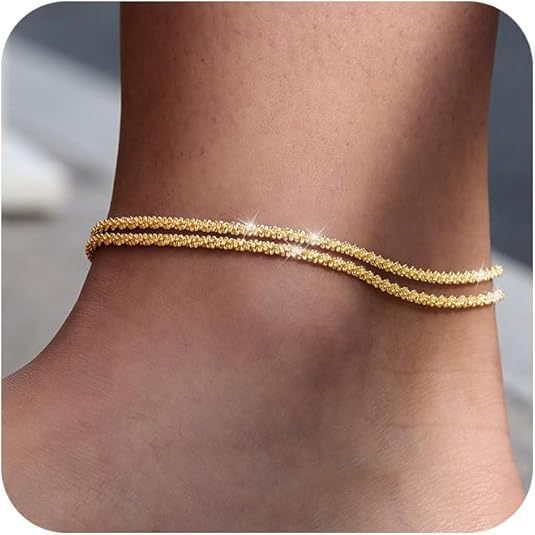Nicea Anklet Collection Tornozeleiras minimalistas moda verão Serenyah