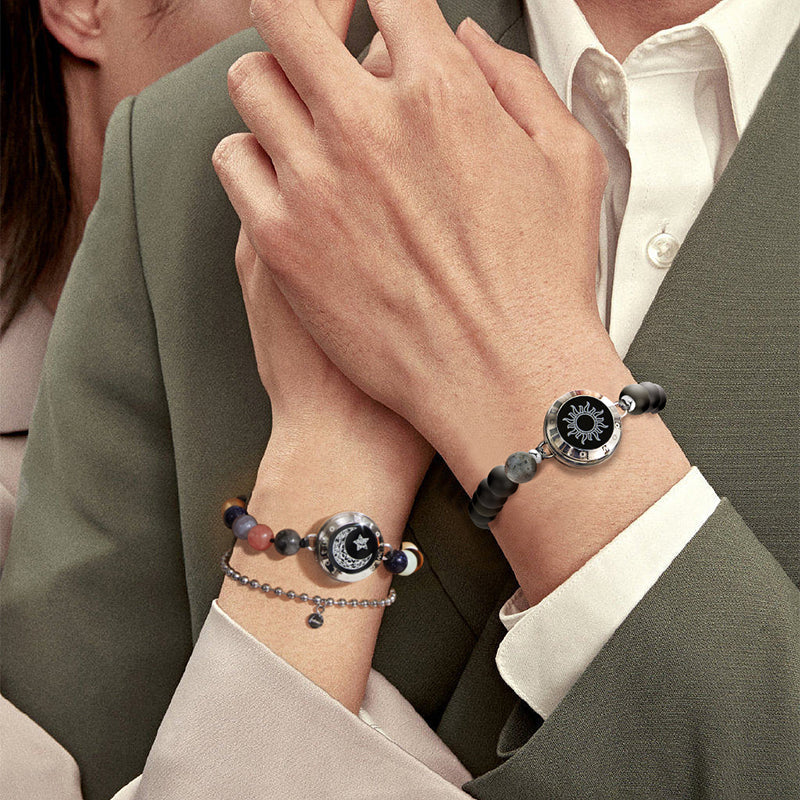 Sun&Moon Energy Touch Bracelets with 13 Types of Natural Beads