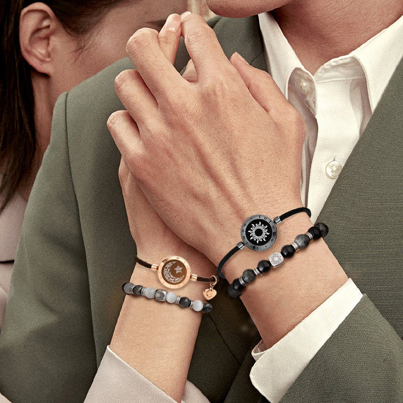 Sun&Moon Celestial Bond Beaded Bracelets