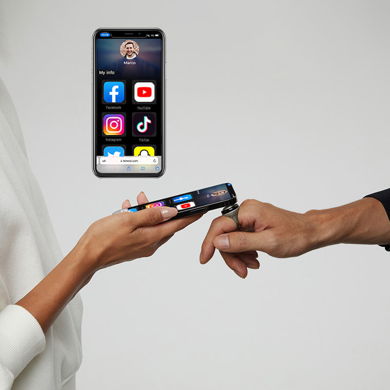 totwoo MEET Greek Coin Smart Ring (4 Styles)